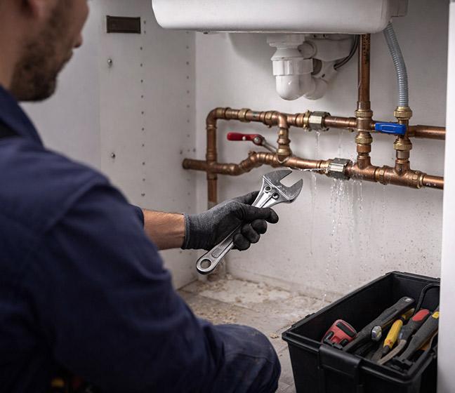 réparation d’un réseau d’eau